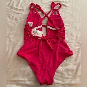 Becca by Rebecca Virtue swimsuit. Size S. Cherry